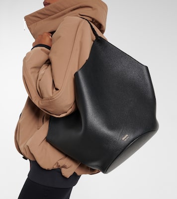 Tote Bag Lotus Medium aus Leder | Khaite