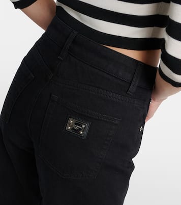 Jeans slim de tiro alto | Dolce&Gabbana