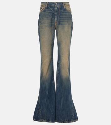 2024F high-rise bootcut jeans | Acne Studios