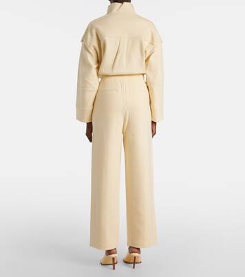 Pantalon de survêtement en laine et coton | Xu Zhi