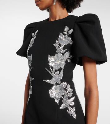 Robe midi Monroe à ornements | Rebecca Vallance