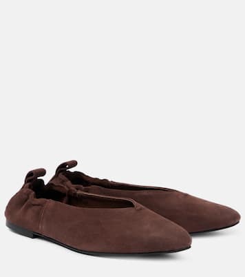 Brie suede ballet flats  | A.Emery