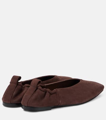 Brie suede ballet flats  | A.Emery