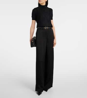 Top aus Wolle und Seide | Joseph