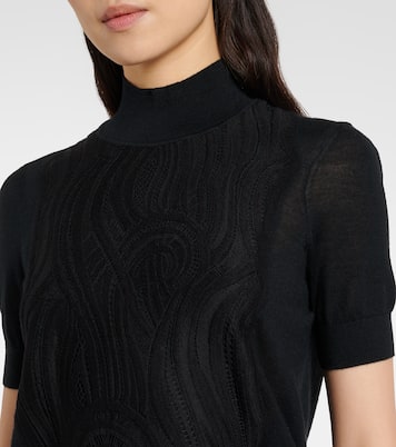 Top aus Wolle und Seide | Joseph