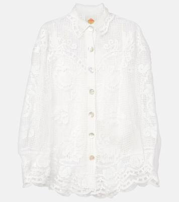 Swan Lake guipure shirt | Farm Rio