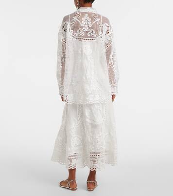 Swan Lake guipure shirt | Farm Rio