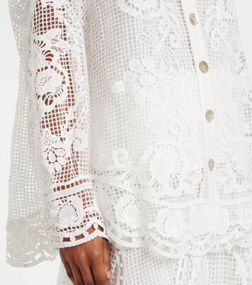 Swan Lake guipure shirt | Farm Rio