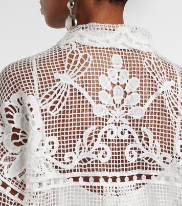 Swan Lake guipure shirt | Farm Rio