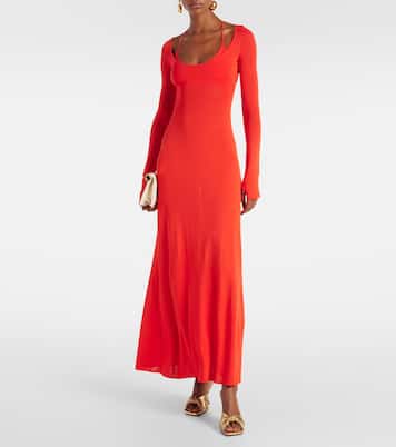 Valejo Halter knit maxi dress | SIR