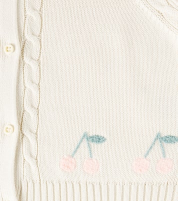 Bestickte Weste Erini aus Baumwolle | Bonpoint