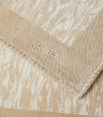 Campo Di Lino printed cotton beach towel | Loro Piana