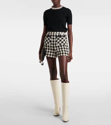 Embroidered virgin wool top | Valentino