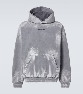 Sweat-shirt à capuche en coton | Balenciaga