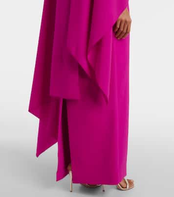 Robe longue Demetria en crêpe | Roksanda