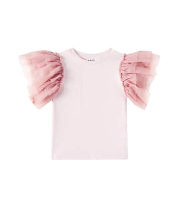 Top Robyn in cotone con tulle | Molo