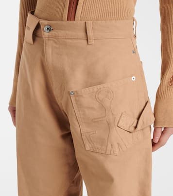Pantalon ample Twisted en laine | JW Anderson