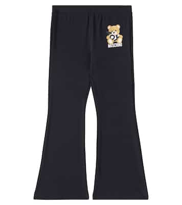 Cotton-blend leggings | Moschino Kids
