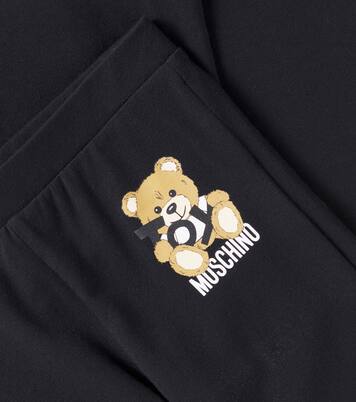 Cotton-blend leggings | Moschino Kids