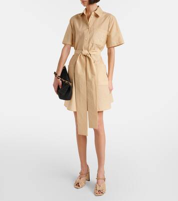 Annika 95 canvas peep-toe pumps | Jimmy Choo