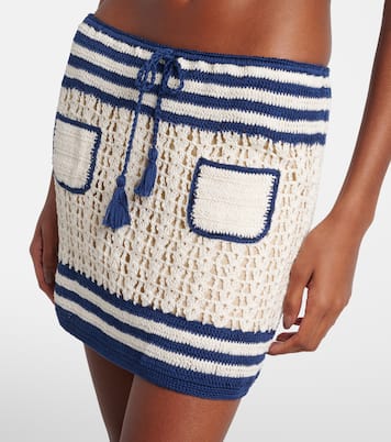 Minirock Gabrielle aus Häkelstrick | Anna Kosturova