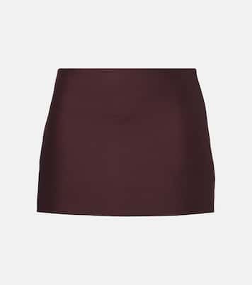 Minigonna Jett in lana e seta | Khaite