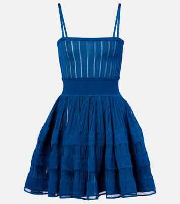 针织迷你连衣裙 | Alaïa