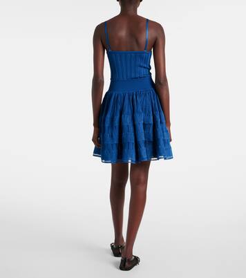 针织迷你连衣裙 | Alaïa