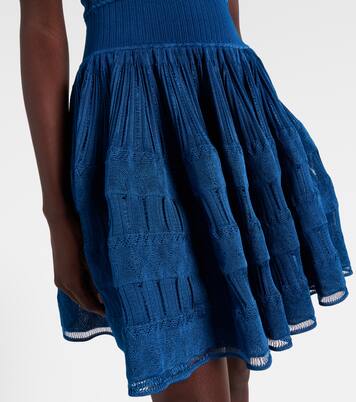 针织迷你连衣裙 | Alaïa