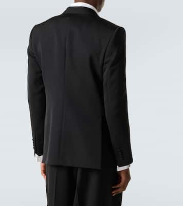 Veste de smoking en laine et soie mélangés | Dolce&Gabbana