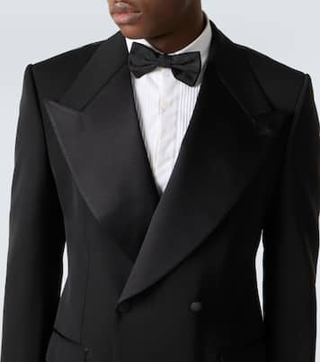 Veste de smoking en laine et soie mélangés | Dolce&Gabbana