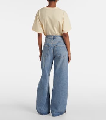 Mid-Rise Wide-Leg Jeans Low Curve | Agolde