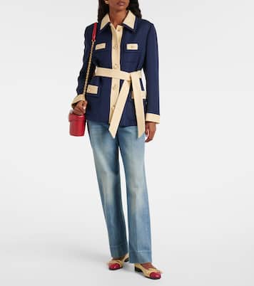 Valet Du Roi VLogo leather ballet flats | Valentino Garavani