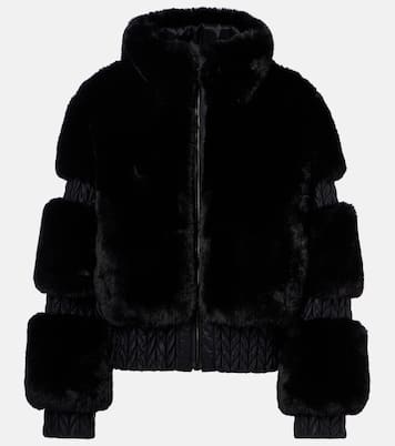 Furry ski jacket | Goldbergh
