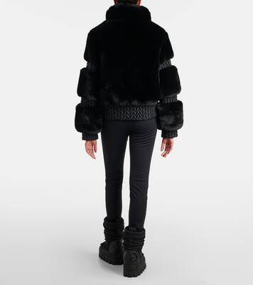 Furry ski jacket | Goldbergh
