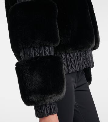 Furry ski jacket | Goldbergh