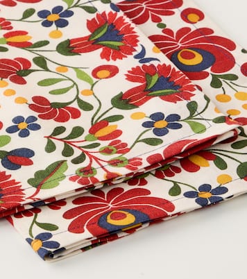 Set de 2 serviettes de table Windflower Large en lin | La DoubleJ