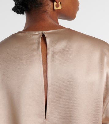 T-Shirt Barb aus Satin | Leset