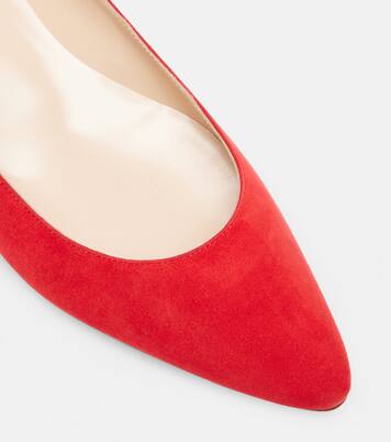 Ballerinas BB aus Veloursleder | Manolo Blahnik