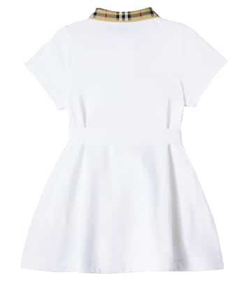 Polokleid Burberry Check aus Baumwolle | Burberry Kids