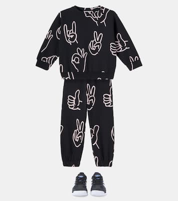 Adan printed cotton jersey sweatpants | Molo