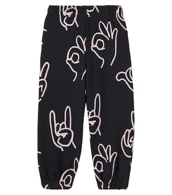 Adan printed cotton jersey sweatpants | Molo