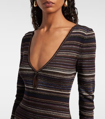 Abito lungo a righe | Missoni