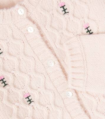 Rosine embroidered cardigan | Bebe Organic