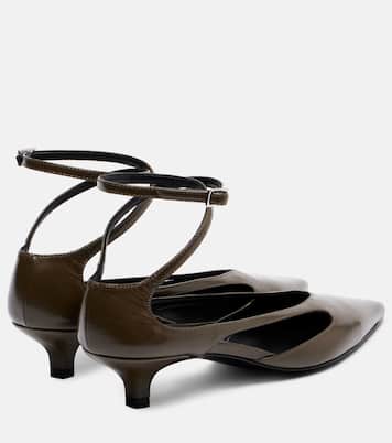 Cutout leather pumps | Toteme