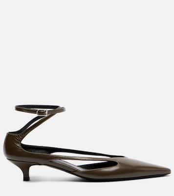 Cutout leather pumps | Toteme