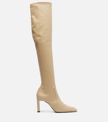 Leather over-the-knee boots | Toteme