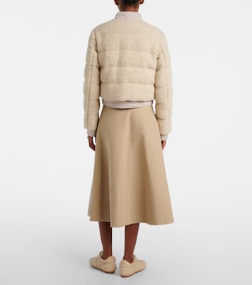 Daunenjacke Blandy aus Tweed | Moncler