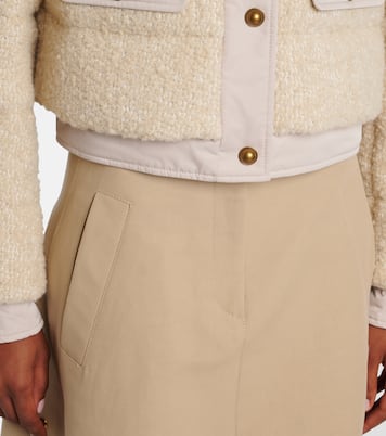 Daunenjacke Blandy aus Tweed | Moncler