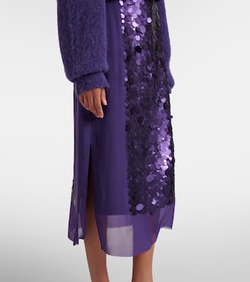 Gonna midi Cambo con paillettes | Joseph